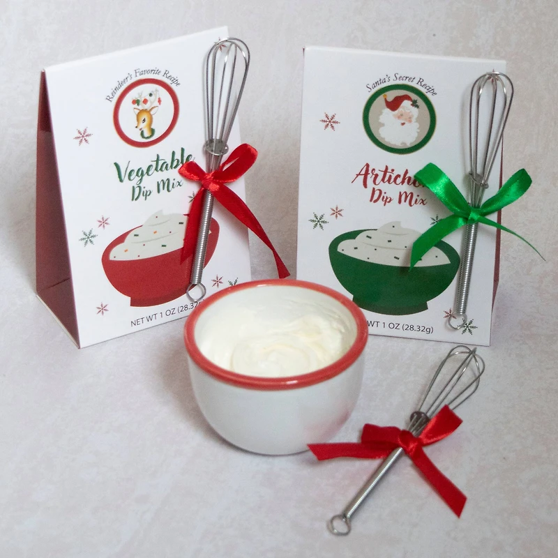 Assorted Veggie Dip Mix with Mini Whisk, 1pc.