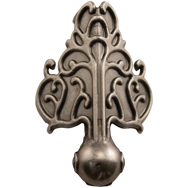 Idea-Ology Metal Foundations Box Feet 1.5"X2" 4/Pkg-Antique Nickel