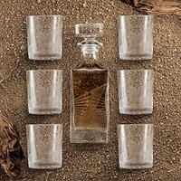 JoyJolt® 10oz. Gatsby Art Deco Whiskey Glass Set, 6ct.