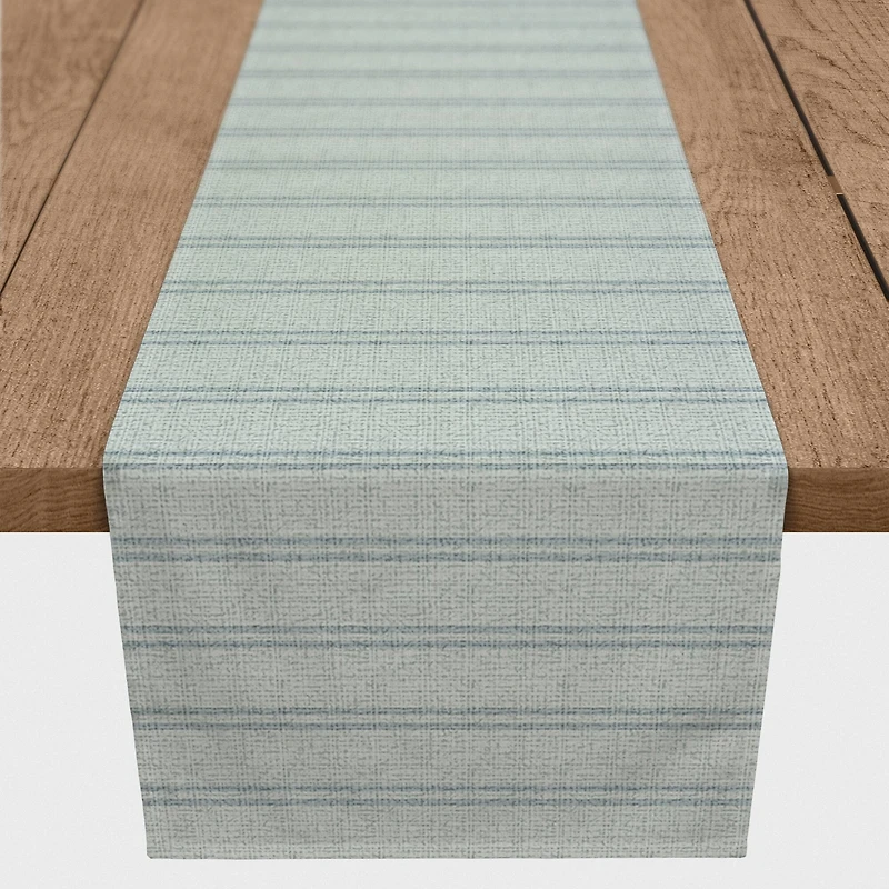 Double Stripe Cotton Twill Runner