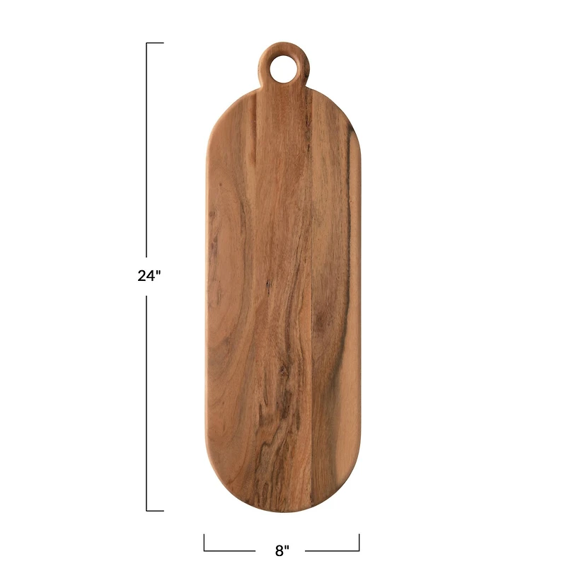 Hello Honey® Acacia Wood Cutting Board with Handle