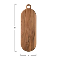 Hello Honey® Acacia Wood Cutting Board with Handle