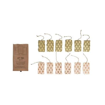 Hello Honey® Handmade Paper Gift Tags, 12ct.