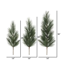 Green Spruce Hardneedle Picks Set