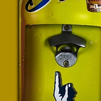 Free Beer Wall Mounted Bottle Opener & Cap Catcher