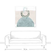 Chic Urban Abstract III 40" x 40" Canvas Wall Art