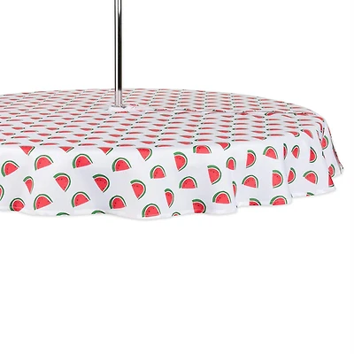 DII® 60" Watermelon Print Outdoor Tablecloth with Zipper