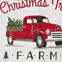 DII® Tree Farm Truck Printed Placemats, 6ct.
