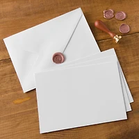 Packs: ct. ( total) 5" x 7" Flat Cards & Envelopes by Recollections