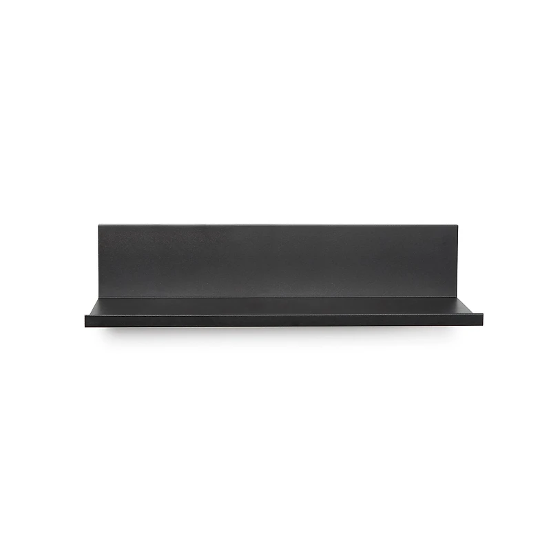 Hangz™ Black No Stud 4" Depth Floating Shelf