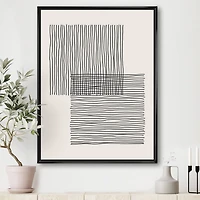 Designart - Minimal Geometric Lines And Squares II