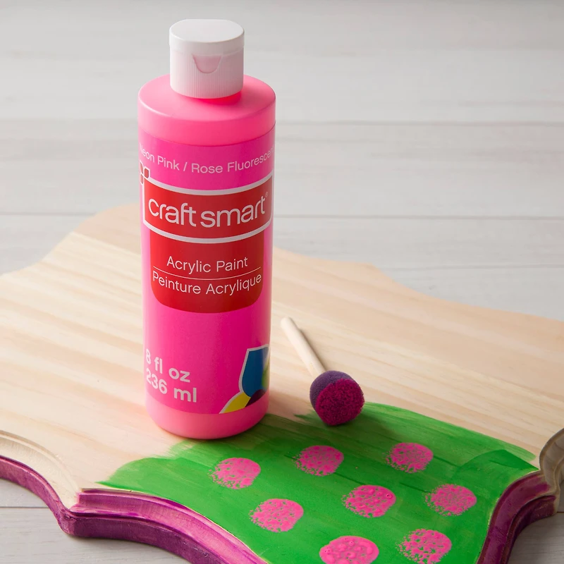 8oz. Neon Acrylic Paint by Craft Smart