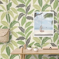 Tommy Bahama Leafy Peel & Stick Wallpaper
