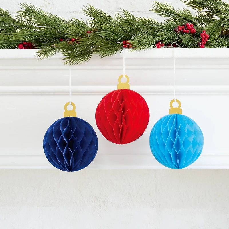Honeycomb Ball Ornament Kit by Celebrate It™