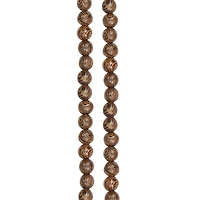 Natural Brown Wood Round Beads, 5.5mm by Bead Landing®
