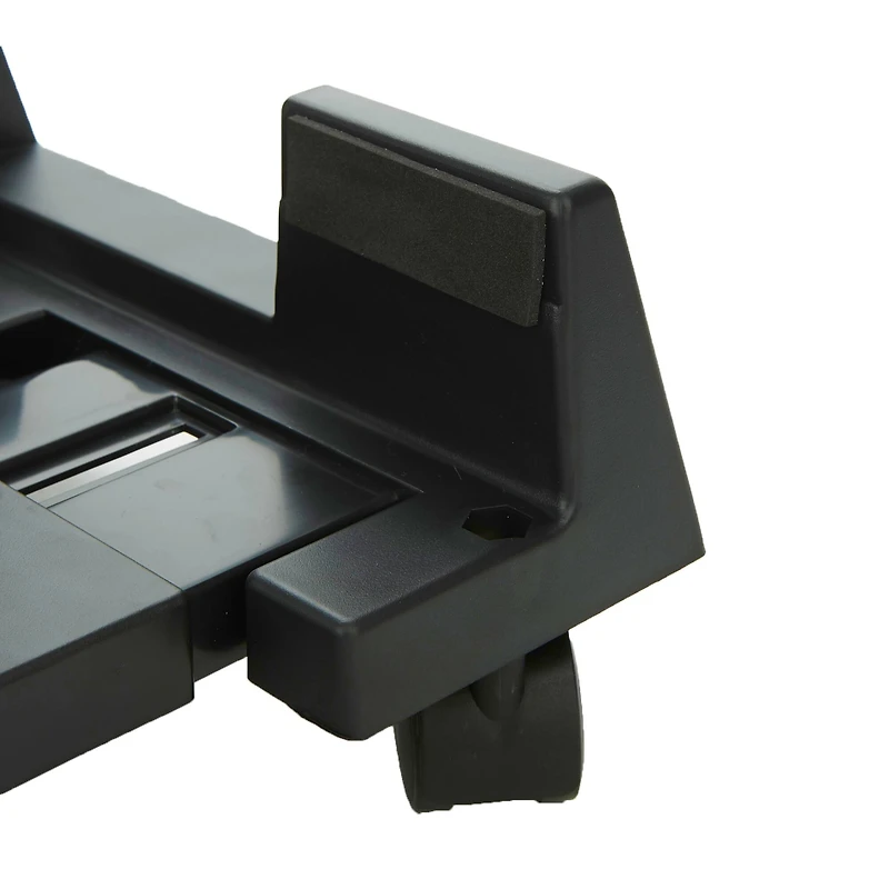Mind Reader Black Adjustable Mobile Computer Stand
