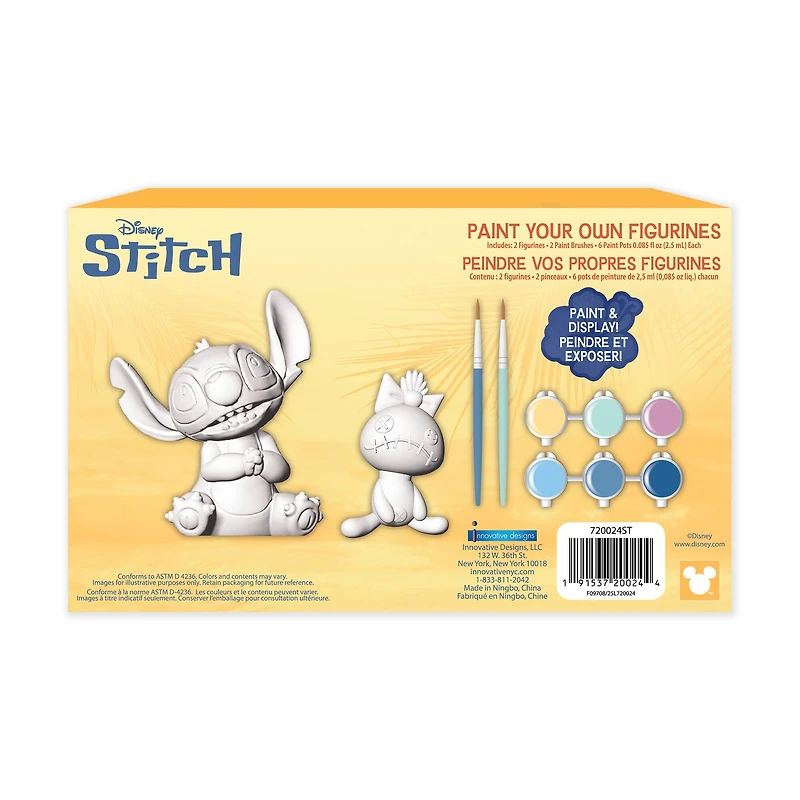 Disney® Stitch Paint Your Own Figurine Set