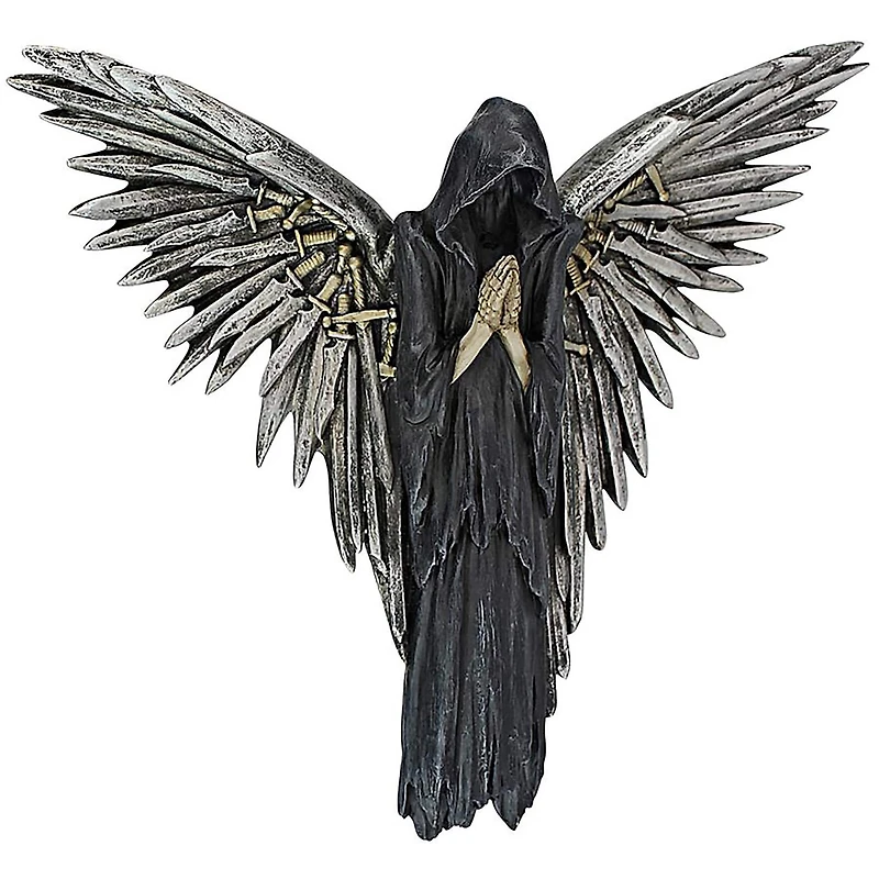 Design Toscano 11.5" Soul of the Warrior Grim Reaper Wall Sculpture