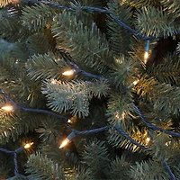 100ct. Warm White Mini LED Glass Twinkling String Lights on Green Wire by Ashland®