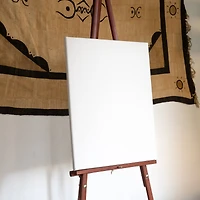 Art Alternatives Stained Wood Display Easel