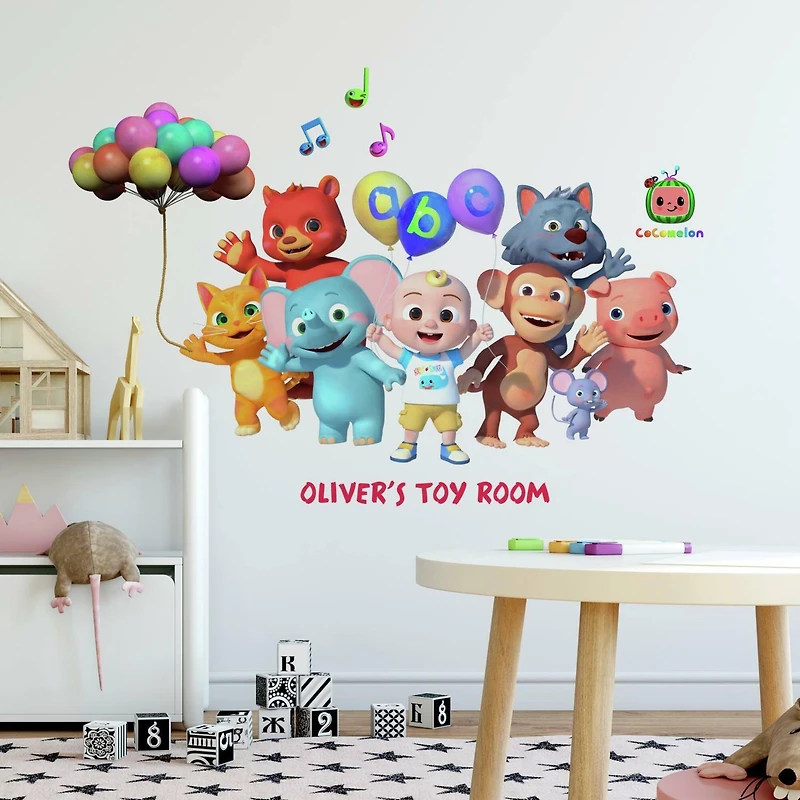 RoomMates Cocomelon Peel & Stick Giant Wall Decals