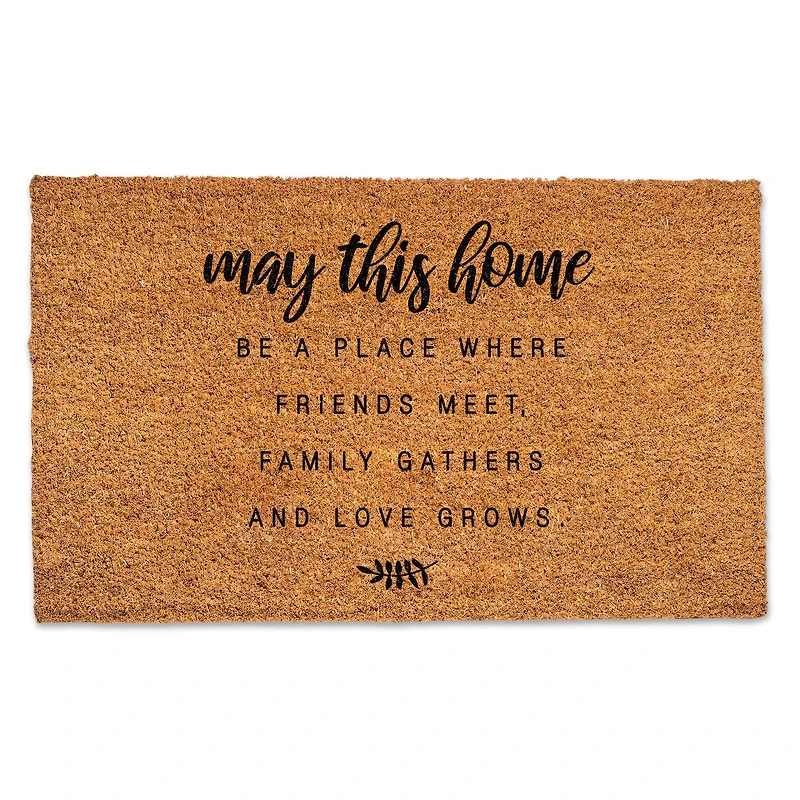 May This Home 30" x 18" Door Mat