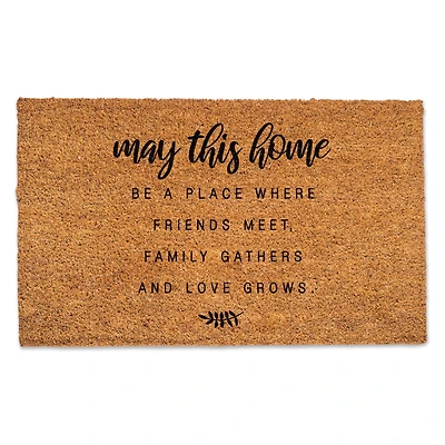 May This Home 30" x 18" Door Mat