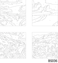 Beach Sunset Paint-by-Number Gallery Mini Kit by Artist's Loft®