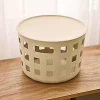 Ezy Storage Aura 14.8qt. Round Lidded Basket