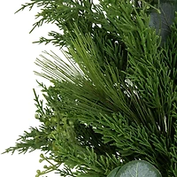24" Eucalyptus & Mixed Pine Christmas Wreath