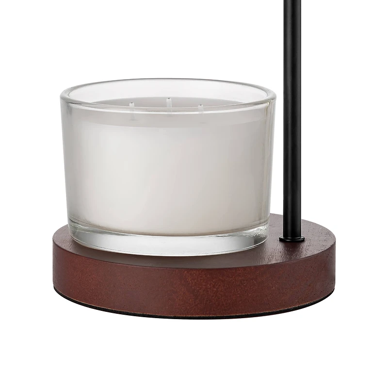 12.5" White Candle Lamp Warmer by Ashland®
