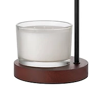 12.5" White Candle Lamp Warmer by Ashland®
