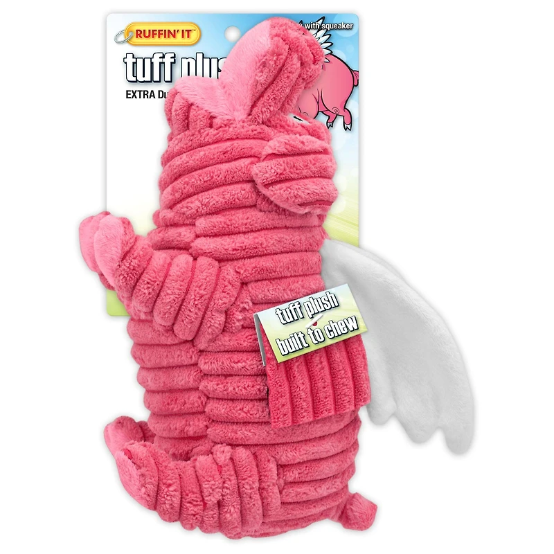 Ruffin' It™ Tuff Plush Flying Pig Dog Toy