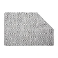 DII® Gray Diamond Recycled Yarn Rug, 2ft. x 3ft.
