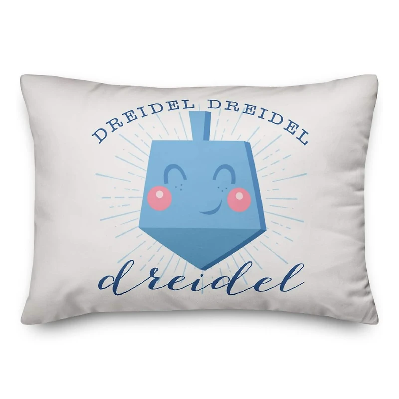 Dreidel Dreidel Dreidel 14x20 Spun Poly Pillow