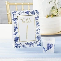Kate Aspen® Blue Willow Wedding Table Numbers 1-25