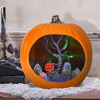 9" Orange Diorama Pumpkin by Ashland®