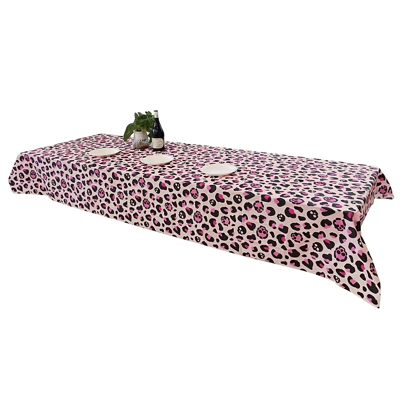 54" x 108" Pink Ghoul Table Cover by Celebrate It™