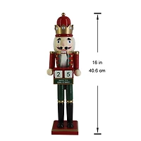 16" Christmas Countdown Nutcracker by Ashland®