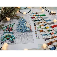 Letistitch Christmas Ornaments Counted Cross Stitch Kit