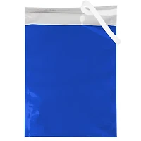 JAM Paper 10" x 13" Blue Foil Self Adhesive Closure Envelopes, 25ct.