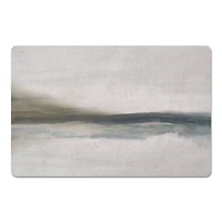 18" x 27" Cloudy Moody Toned Abstract Floor Mat