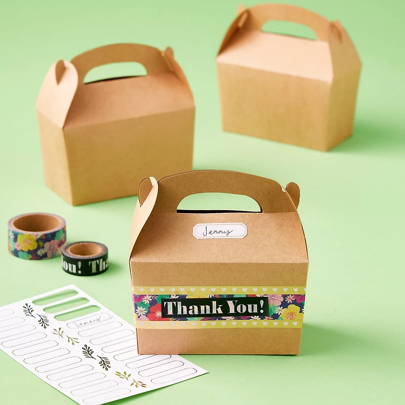 Kraft Gable Boxes by Celebrate It™, 10ct.