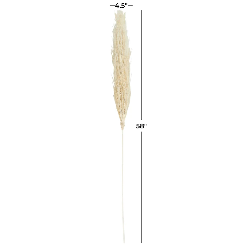 Cream Pampas Grass Stem
