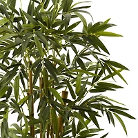 5.5ft. Bamboo Tree with Brown Planter