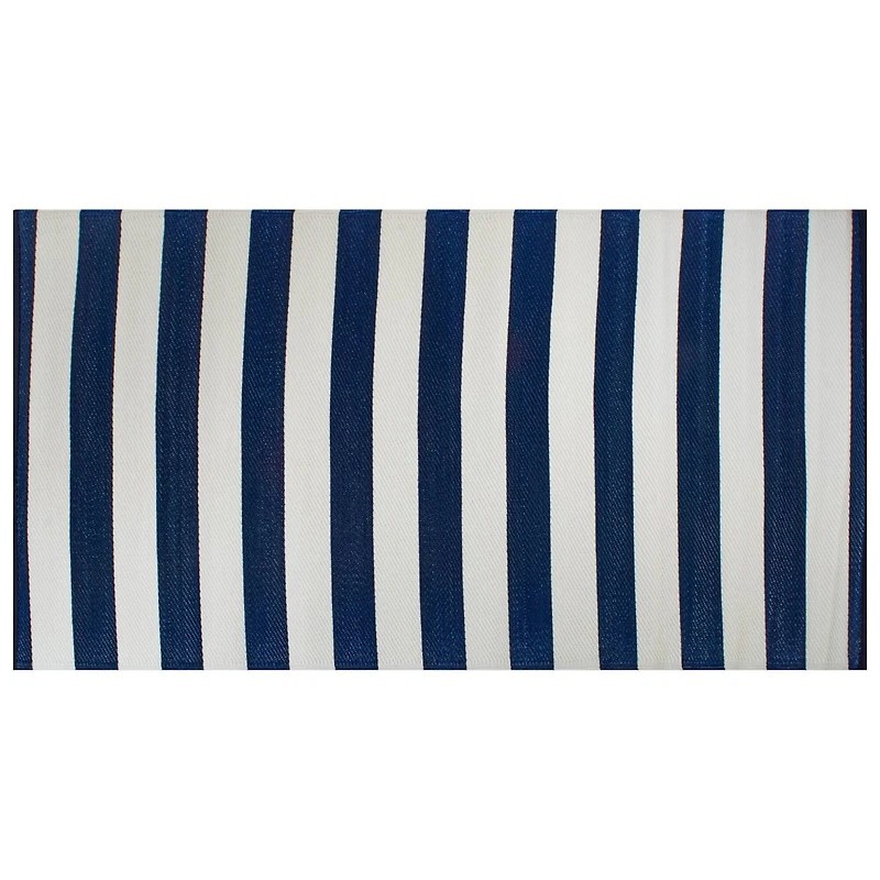 DII® Navy & White Stripe Outdoor Rug, 4ft. x 6ft.