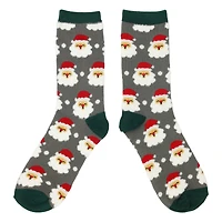 Santa Head Crew Socks by Celebrate It™