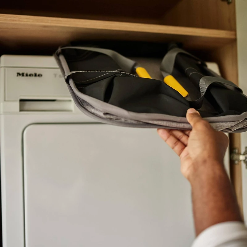 Joseph Joseph Hold-All Collapsible 35L Laundry Basket Gray