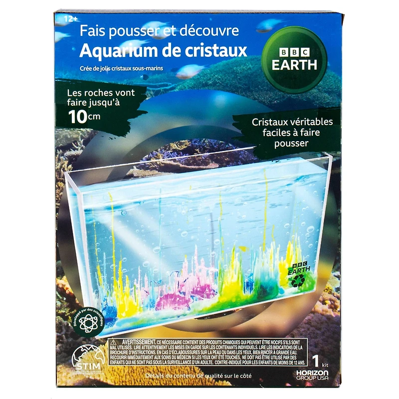 BBC Earth Grow & Discover Crystal Aquarium
