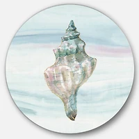 Designart - Ocean Metallic Conch